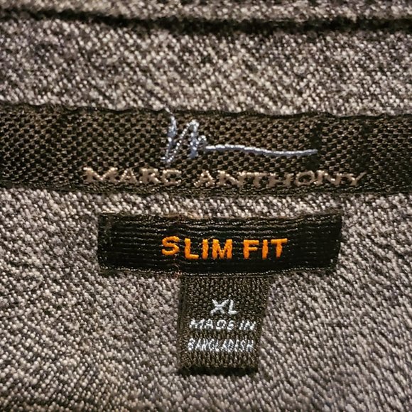 Gorgeous Marc Anthony Shirt.     XL Slim Fit. - Picture 3 of 4